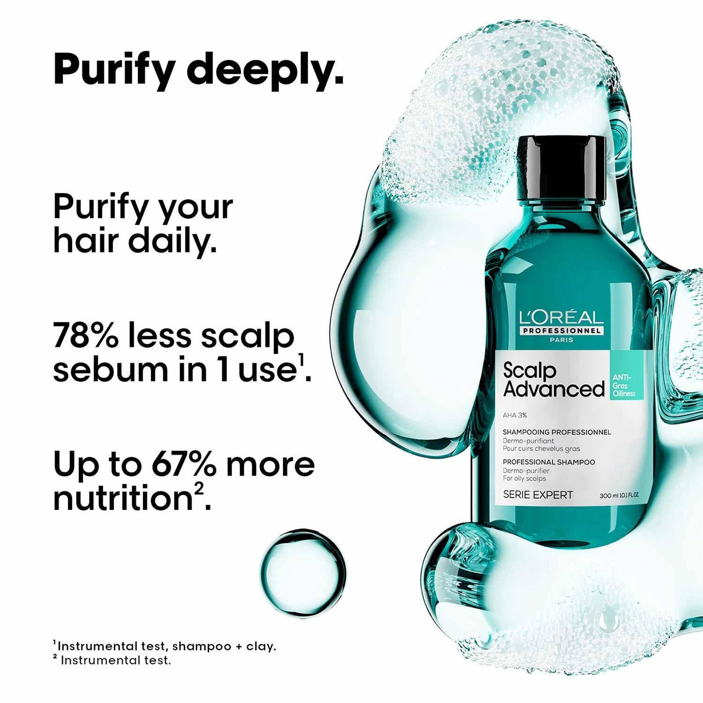 L’Oréal Professionnel Scalp Advanced Anti-Oiliness Dermo-Purifier Shampoo 300ml