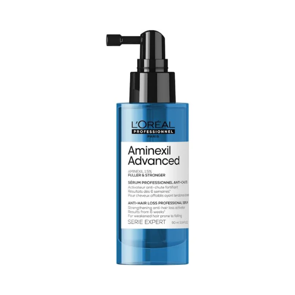 L'Oreal Professionnel Aminexil Advanced Anti Hairloss Serum for Men & Women (90ml)
