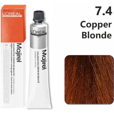L'Oréal Professionnel Paris Majirel - 7.4 Copper Blonde (50g)