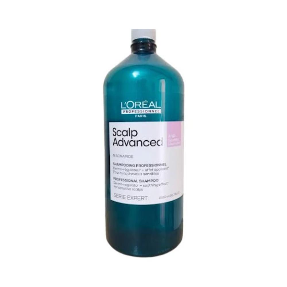 L'Oreal Professionnel Scalp Advanced Anti Discomfort Dermo Regulator Shampoo For Sensitive Scalp (1500ml)