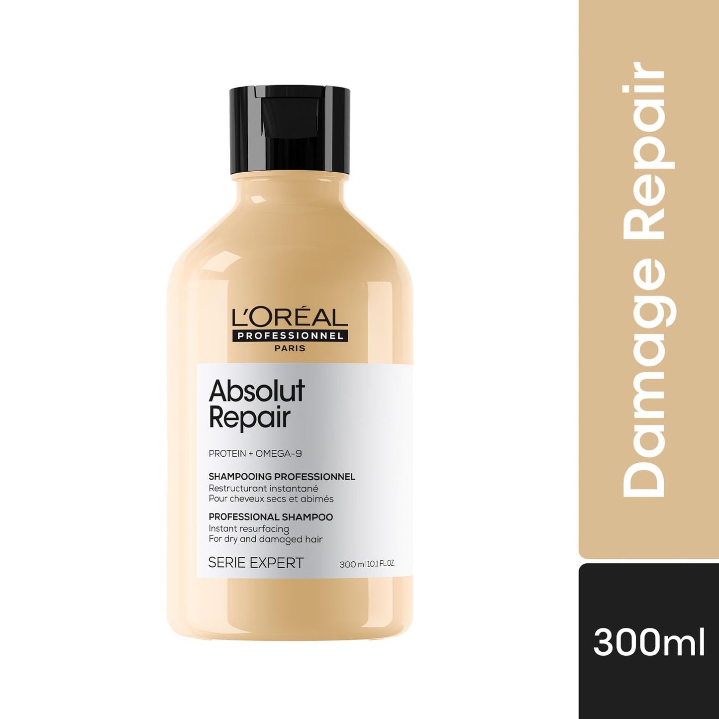 L'Oréal Professionnel Absolut Repair Shampoo for Dry & Damaged Hair - 300ml