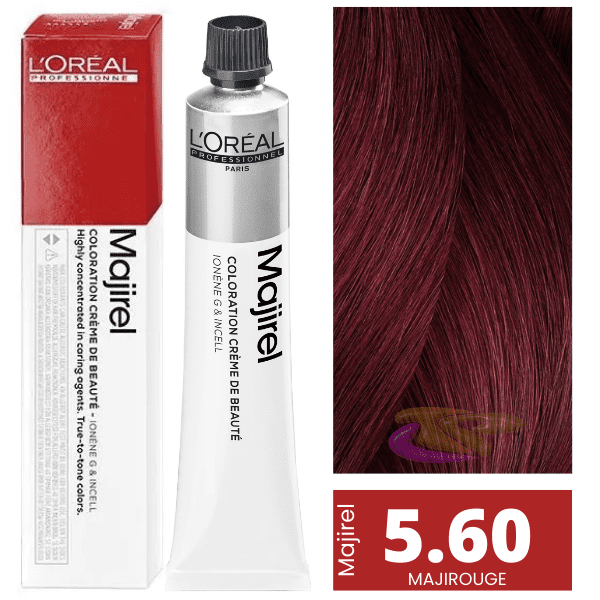 L'Oréal Professionnel Majirel - 5.6 Red Light Brown (50ml)