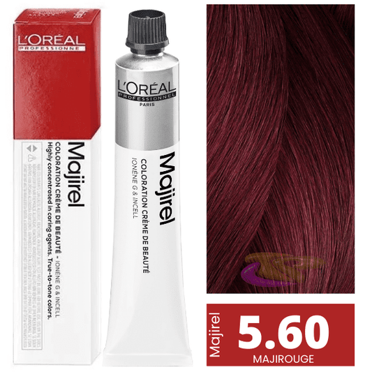 L'Oréal Professionnel Majirel - 5.6 Red Light Brown (50ml)