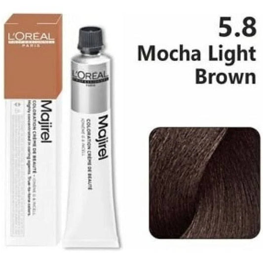 L'Oréal Professionnel Majirel - 5.8 Mocha Light Brown (50g)