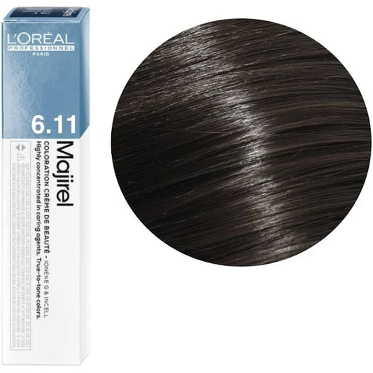 L'Oréal Professionnel Majirel 6.11 - True Ash Dark Blonde (Cool Cover)