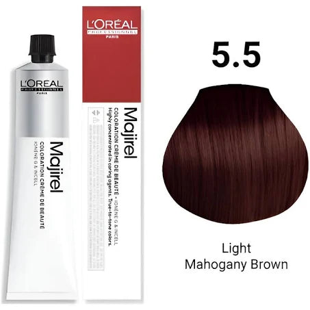 LOreal Professionnel Paris Majirel - 5.5 Mahogany Light Brown (50ml)