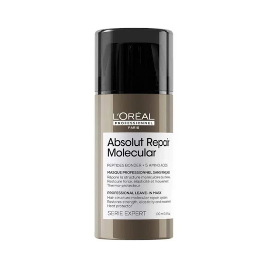 L'Oréal Professionnel Absolut Repair Molecular Deep Repairing Leave-In Cream For Damaged Hair (100ml)