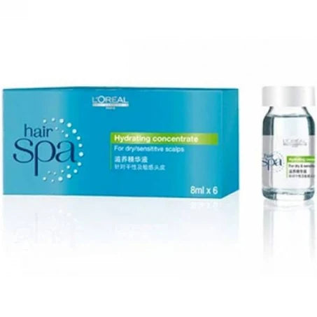 L'Oréal Professionnel Hair Spa Hydrating Concentrate – 6x8ml