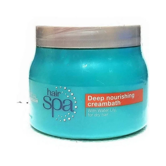 L'Oreal Paris Deep Nourishing Cream Bath Hair Spa for Dry Hair (490g)