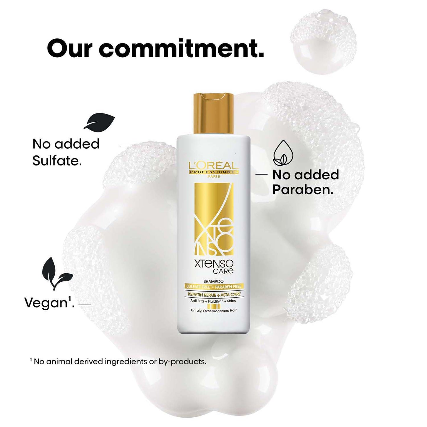 Xtenso Care Sulfate-Free Shampoo for Frizz-Free & Shiny Hair - 250ml